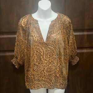BB Dakota V Neck Blouse